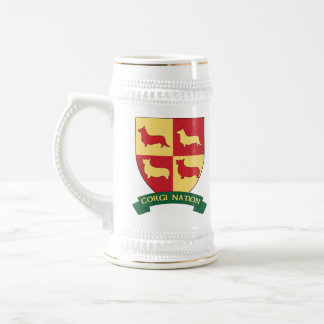 Corgi-Nation Stein Bierglas