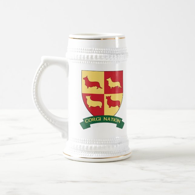 Corgi-Nation Stein Bierglas (Links)