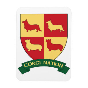 Corgi-Nations-Auto-Magnet Magnet
