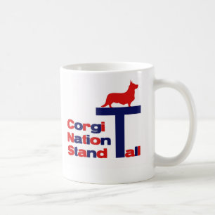 Corgi-Nations-Stand hoch Kaffeetasse
