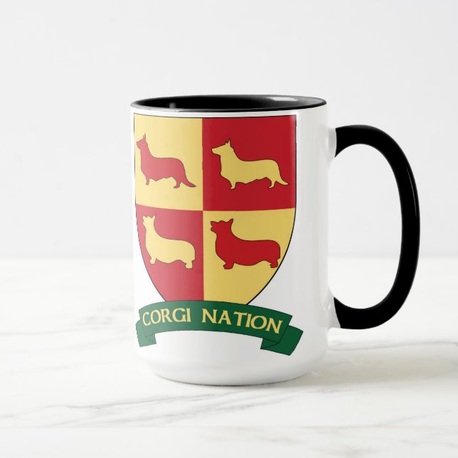 Corgi-Nations-Tasse Tasse (Rechts)