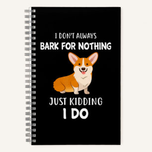 Corgi Notizbuch