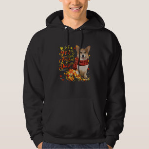 Corgi nur ein Mädchen, das Herbst und Hunde liebt Hoodie