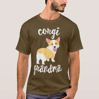 Corgi Oma Corgi Geschenke für Corgi Liebhaber T -  T-Shirt