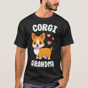 Corgi Oma I Liebe My Corgi Dog Mama T-Shirt