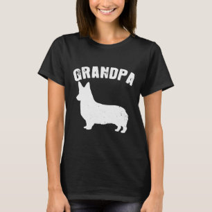 Corgi Opa Matching Family Vintag T-Shirt
