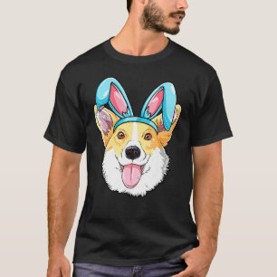 Corgi Osterhase Jungen Mädchen Kinder Männer Fraue T-Shirt
