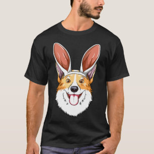 Corgi Osterhasen Ohren Corgi   T-Shirt