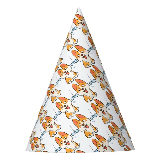 Corgi Partyhütchen (Vorderseite)