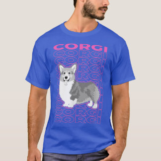 Corgi Pastel Ästhetik T-Shirt
