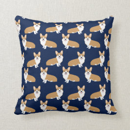 Corgi Pattern Kopfkissen - niedliche Korgi-Kopfkis Kissen