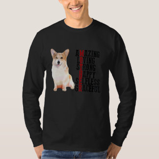 Corgi Phantastisch Love Stark Happy Selfless Grace T-Shirt