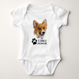 Corgi Power Baby Strampler