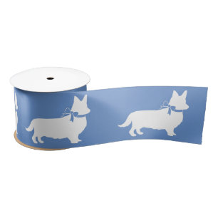 Corgi Puppy Dog Pembroke Welsh Satinband