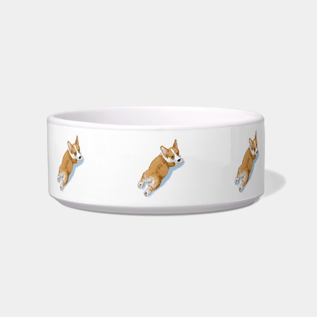 Corgi Puppy Napf (Vorderseite)