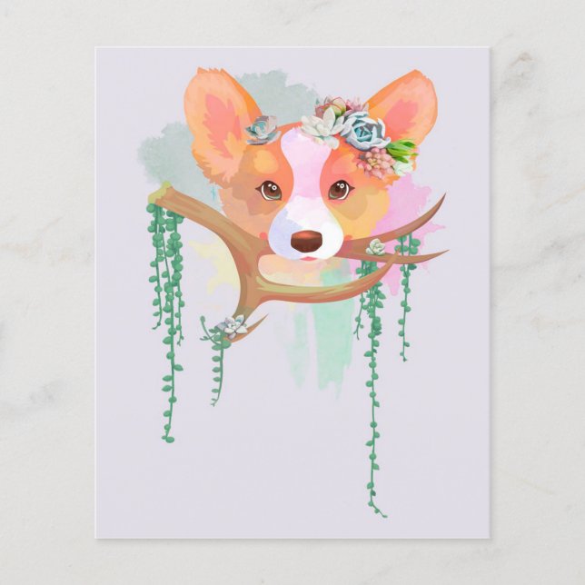 Corgi Recipe Card (Vorderseite)
