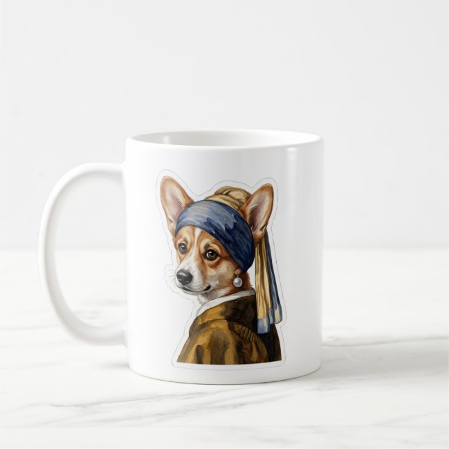Corgi Renaissance Kaffeetasse (Links)