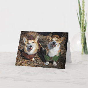 Corgi Robin Hood Leerkarte Karte