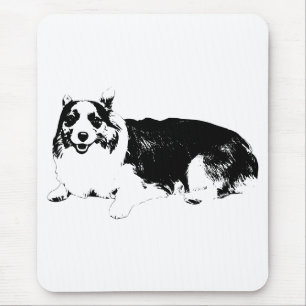Corgi Ruhe für Fokus Mousepad