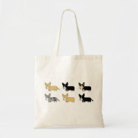 Corgi-Satz-Taschen-Tasche