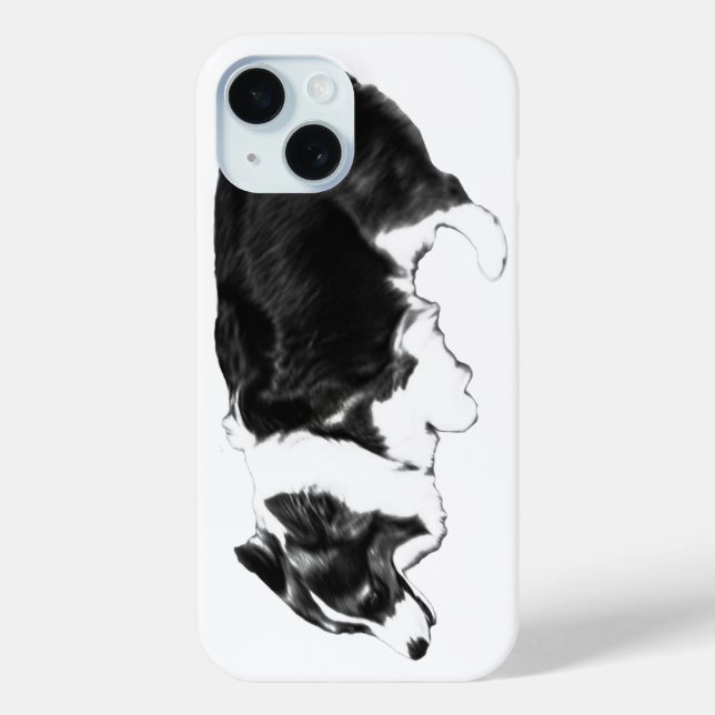 Corgi-Schritt, elegant und fröhlich Case-Mate iPhone Hülle (Rückseite)