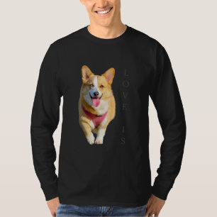Corgi Shirt Männer Frauen Kinder Liebe Dog Mama V