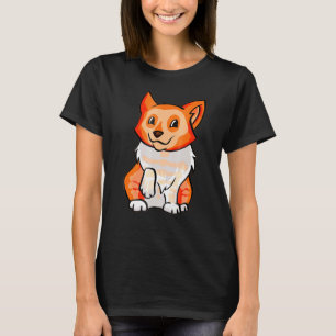 Corgi-Skelett Süße Knochen Halloween T-Shirt