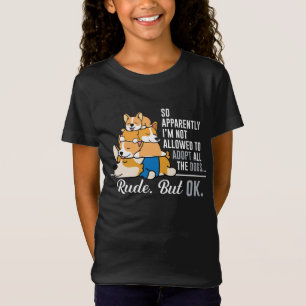 Corgi so offensichtlich bin ich nicht erlaubt Hund T-Shirt