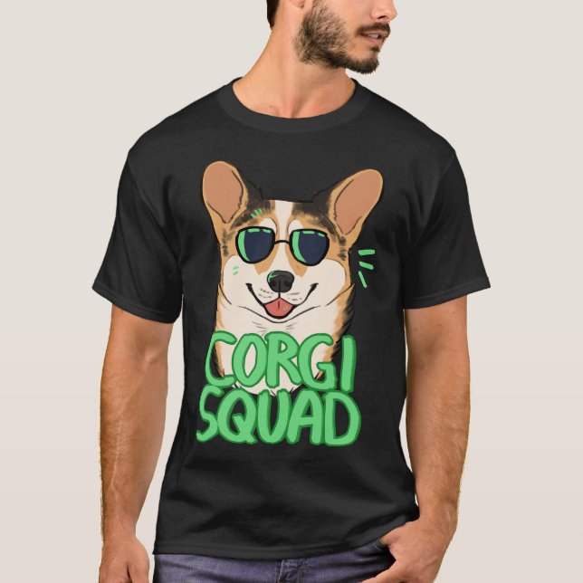 Corgi Squad Sable T-Shirt (Vorderseite)