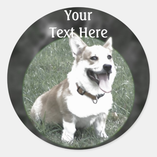 Corgi Sticker (Vorderseite)