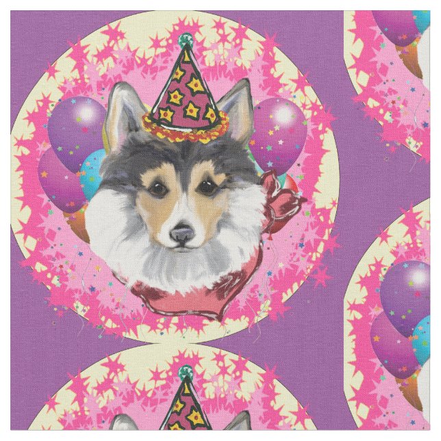CORGI STOFF (Nahaufnahme)
