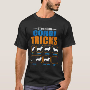 Corgi Stur Corgi Tricks Hund T T-Shirt