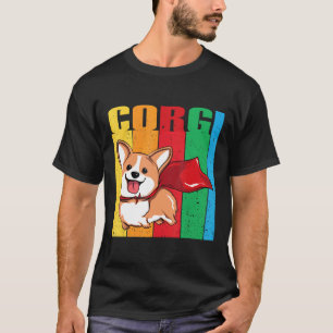 Corgi-Superheld T Dog T-Shirt