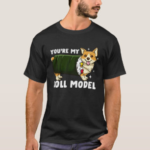 Corgi Sushi Roll Modell Frauen Kinder Männer oder T-Shirt