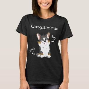Corgi T Derp Spreizung T-Shirt