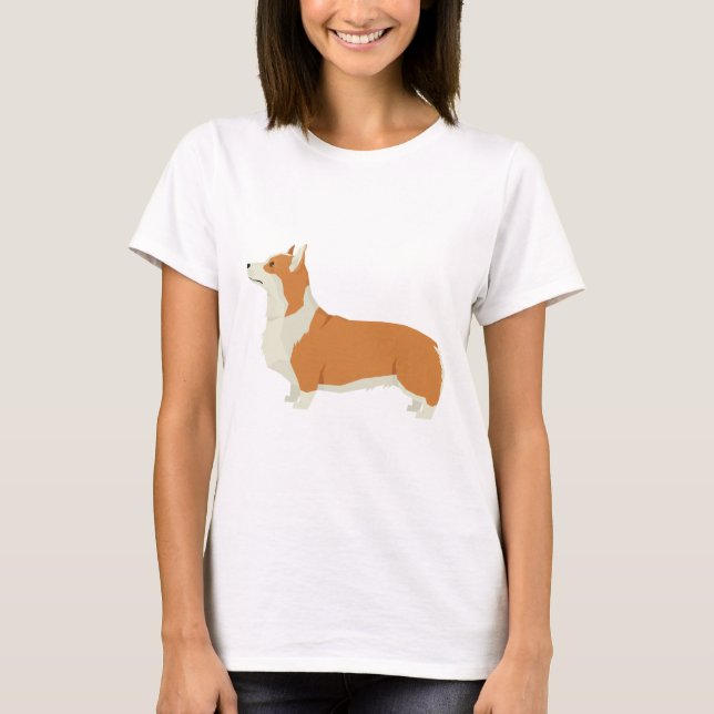 Corgi T-Shirt (Vorderseite)