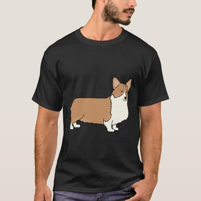 Corgi! T-Shirt (Vorderseite)