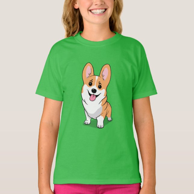 Corgi T-Shirt (Vorderseite)