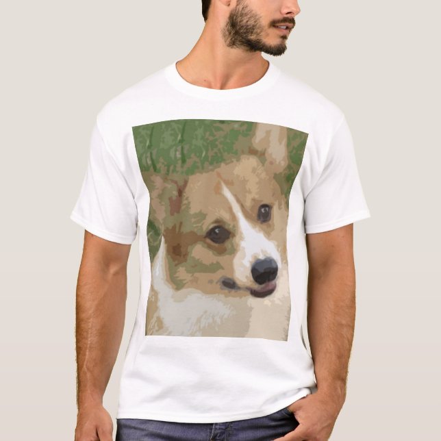 Corgi t T-Shirt (Vorderseite)