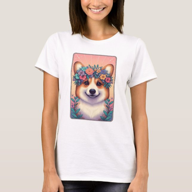 Corgi Tarot T - Shirt (Vorderseite)