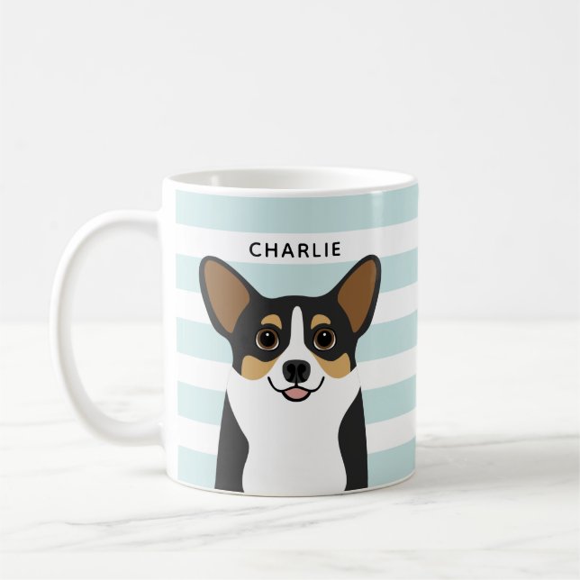 Corgi-Tasse Kaffeetasse (Links)