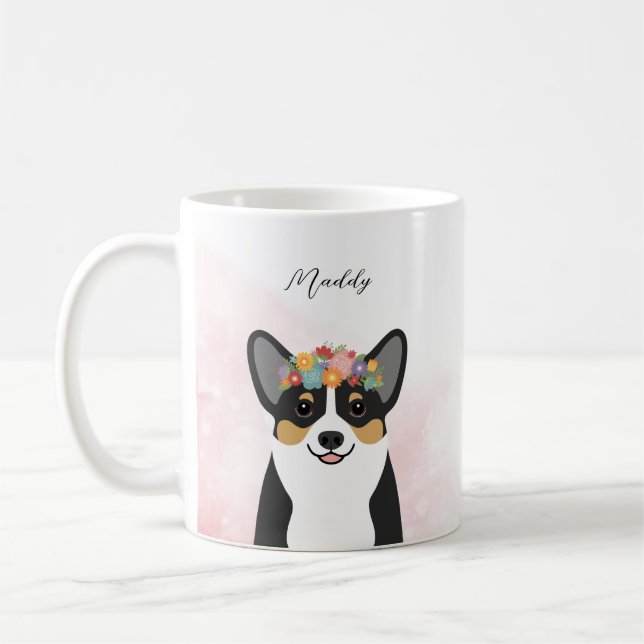 Corgi-Tasse Kaffeetasse (Links)