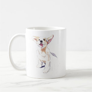 Corgi Tasse, Pembroke Welsh Corgi Hund Geschenk Kaffeetasse