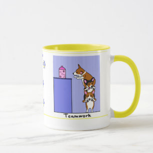 Corgi-Teamwork-Tasse Tasse