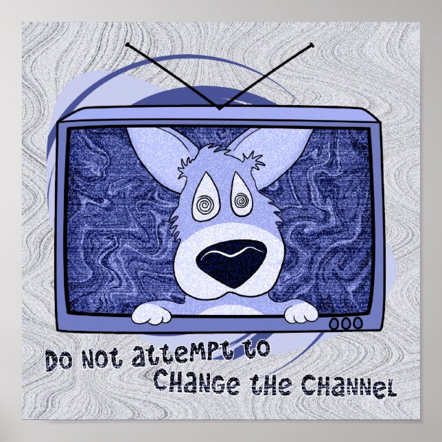 Corgi Television Invasion Poster (Vorne)