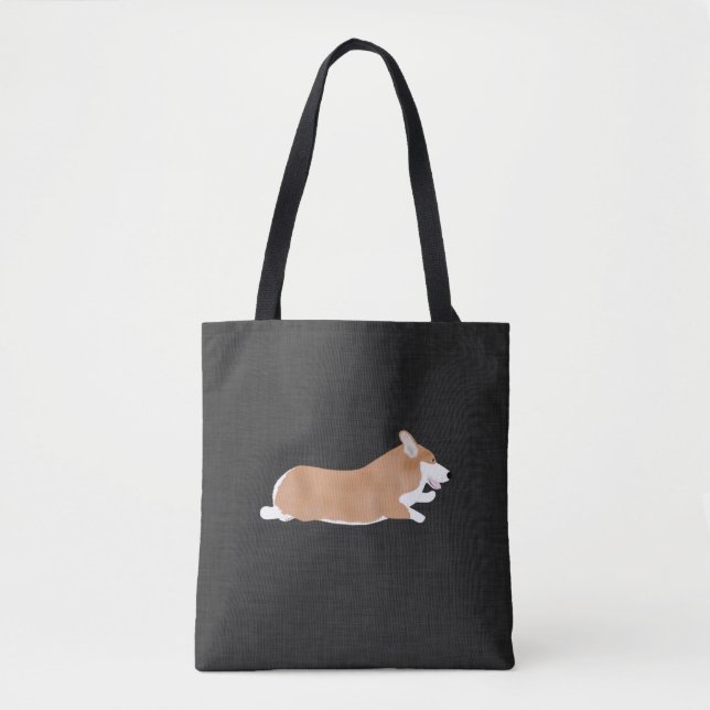 Corgi Tote Bag (Vorderseite)
