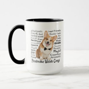 Corgi Traits Tasse