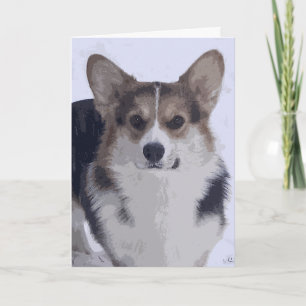 Corgi Tri Farbe Karte