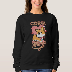 Corgi Tricolor Shirt für Frauen und Hunde, die Mam