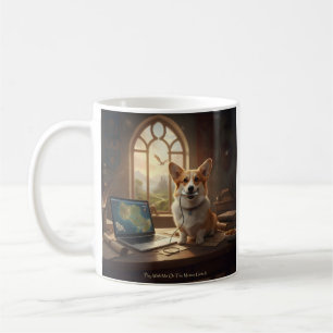 Corgi und Maus Kaffeetasse